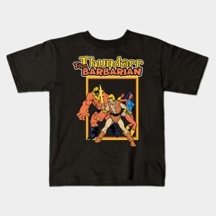 Retro Barbarian Kids T-Shirt